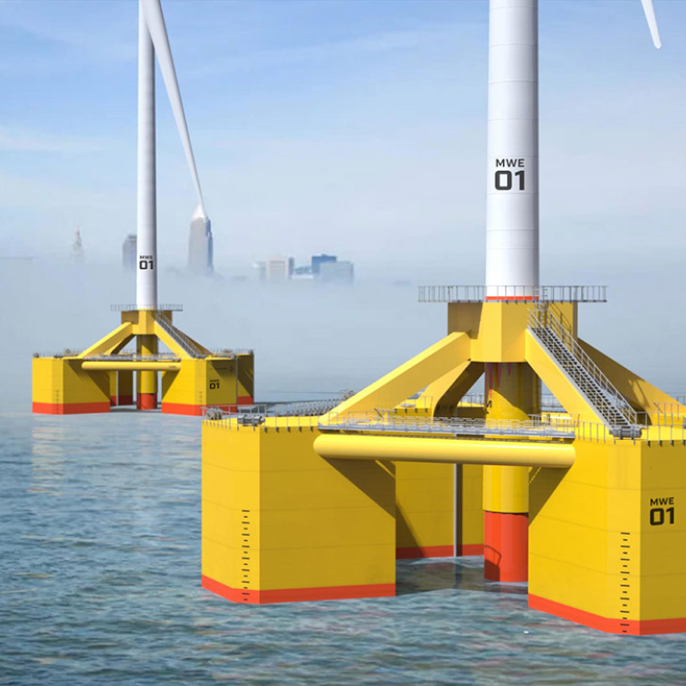 Might Waves Energy Offshore Wind Platforms - Case Study